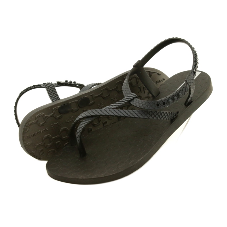 Sandály Rzymianki Black / Dark Grey Ipanema 82931 21122 černý 4