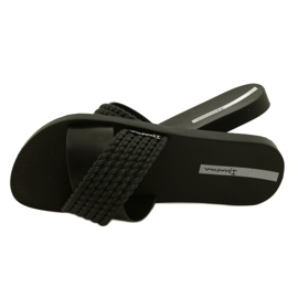 Ipanema Dámské pantofle 83244 20766 Street II FEM Black černá stříbrný 4