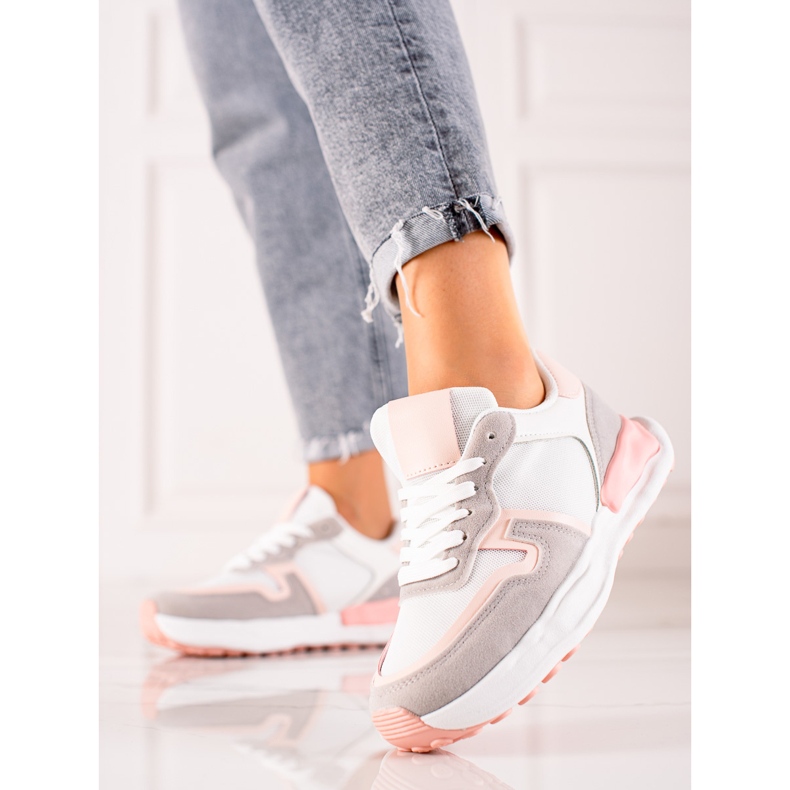 TRENDI Sportovní boty béžový vícebarevný 1 TRENDI Sportovní boty béžový vícebarevný 1