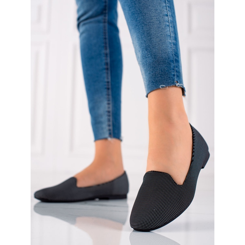 TRENDI Černí páni v tečkách černá 1