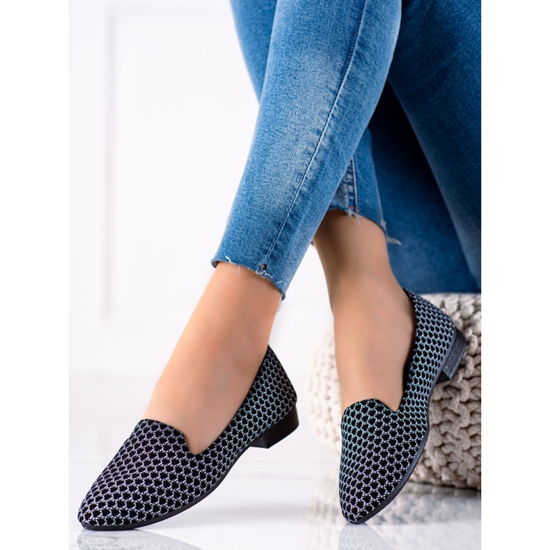 TRENDI Klasické Pány Se Vzorem černý 1