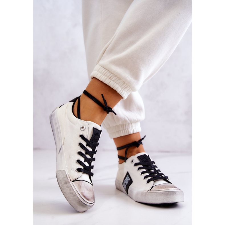 Dámské tenisky Big Star JJ274350 Bílé a černé tenisky bílý černá 2