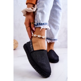 Nazouvací espadrilky Big Star JJ274878 Black černý 1