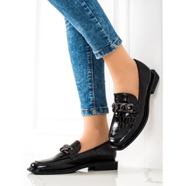 S. BARSKI Elegantní mokasíny S.BARSKI černá 1