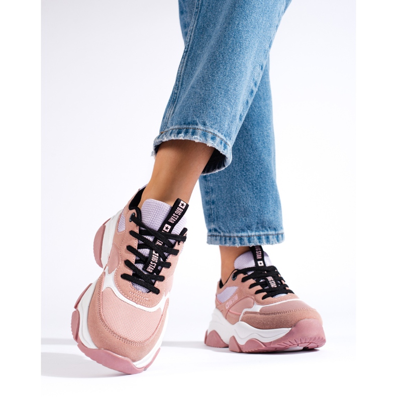 Dámské tenisky Big Star JJ274577 růžový 1