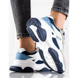 Dámské tenisky Big Star JJ274580 bílý modrý vícebarevný 1 Dámské tenisky Big Star JJ274580 bílý modrý vícebarevný 1