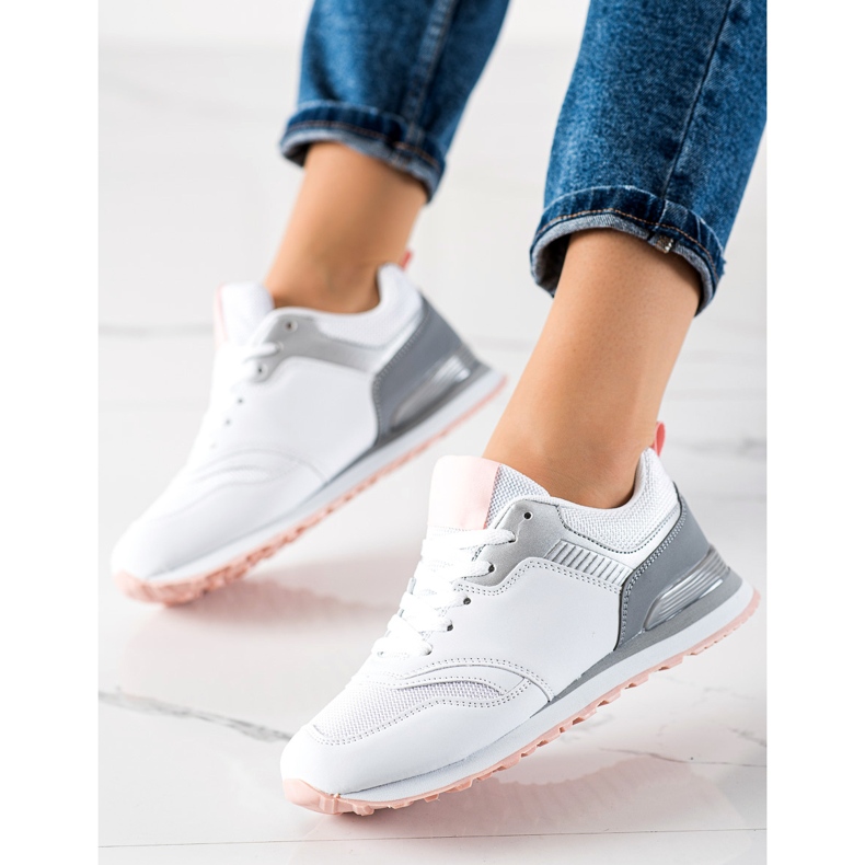 RTX WALK Bílé sportovní boty bílý šedá 1