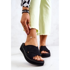 Dámské pantofle Big Star JJ274721 Black černá 1