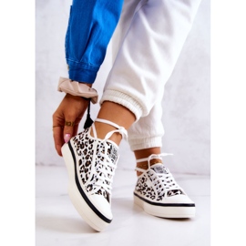 Dámské tenisky Pantera Big Star JJ274615 Bílé bílý 2