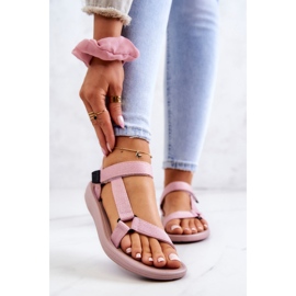 PM1 Dámské sportovní růžové sandály Ultimate růžový 1