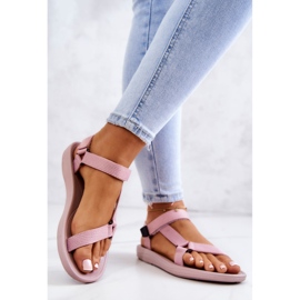 PM1 Dámské sportovní růžové sandály Ultimate růžový 2