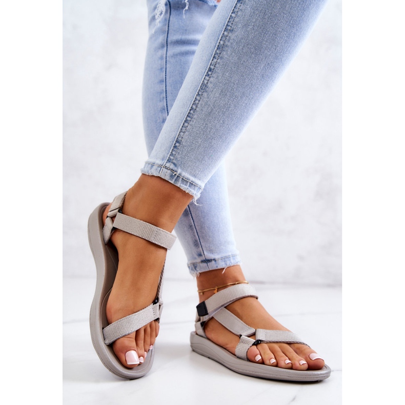 PM1 Dámské sportovní sandály šedá Ultimate 2