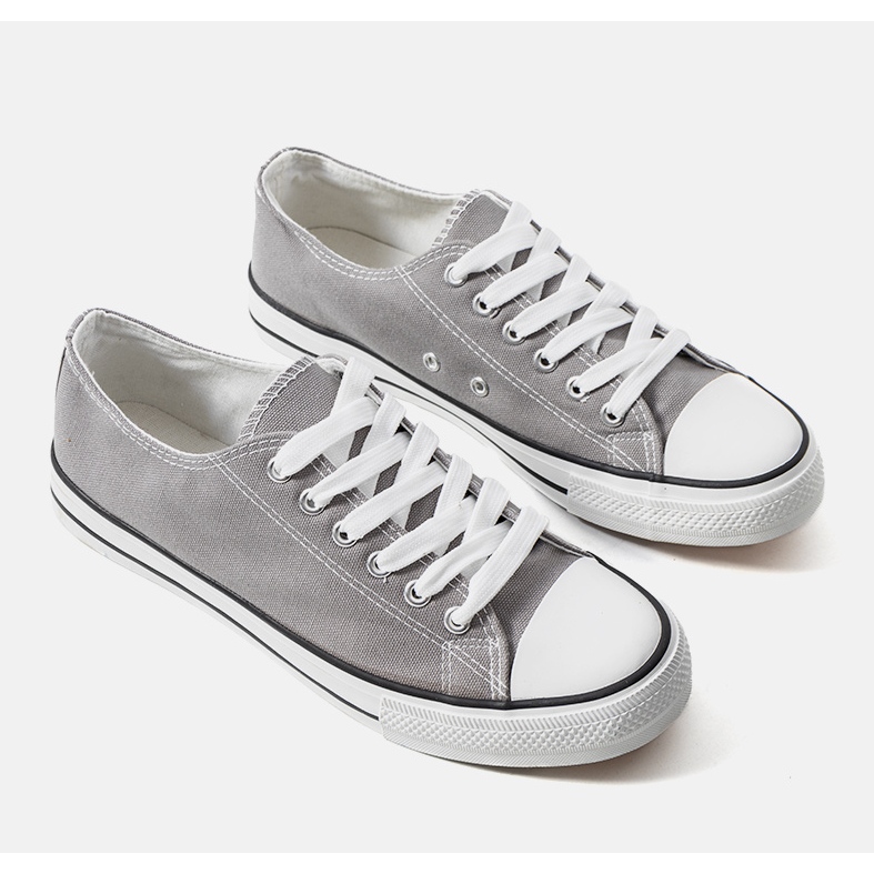 Šedé pánské tenisky Viktor šedá 1 Šedé pánské tenisky Viktor šedá 1