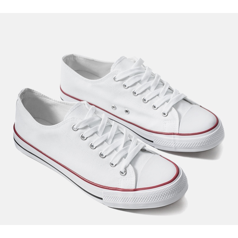 Bílé pánské tenisky Viktor bílý 1 Bílé pánské tenisky Viktor bílý 1