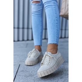 Semišové boty Lewski Shoes 3163 Světle béžová béžový 1