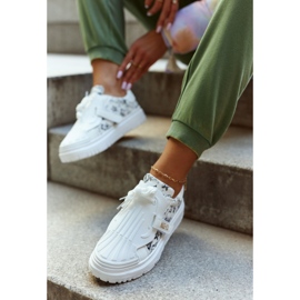 PM1 Dámské sportovní boty tenisky bílo-černé vaše sny bílý černá 2