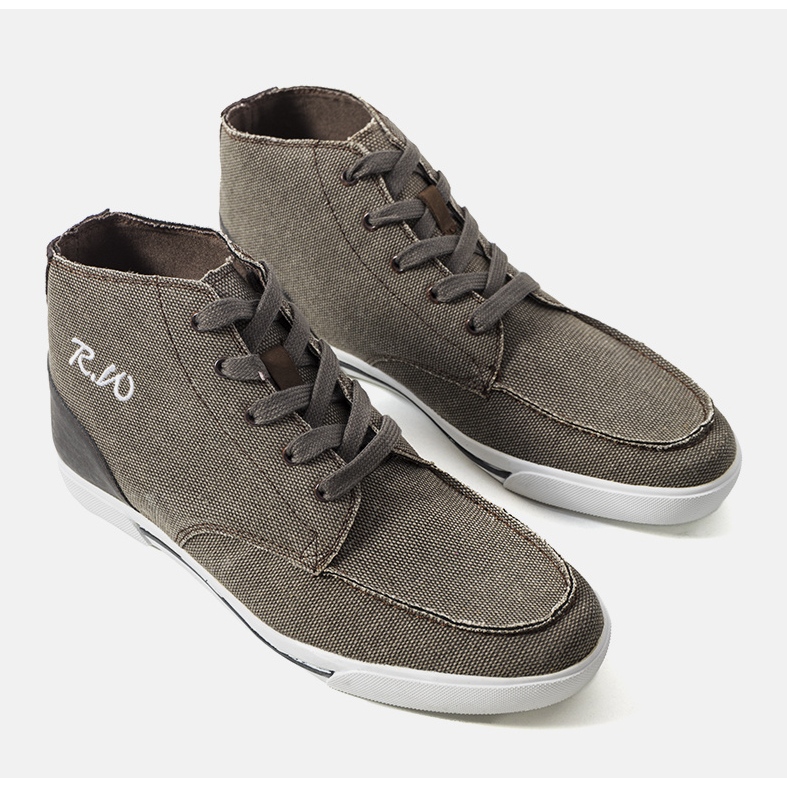 Hnědé kotníkové tenisky Perez béžový 1