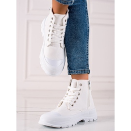 Sabatina Originální vysoké tenisky bílý 1