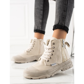 Sabatina Originální vysoké tenisky béžový 2