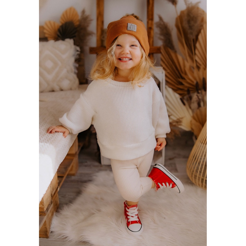 Dětské vysoké tenisky se zipem Big Star HH374086 červená červené 1