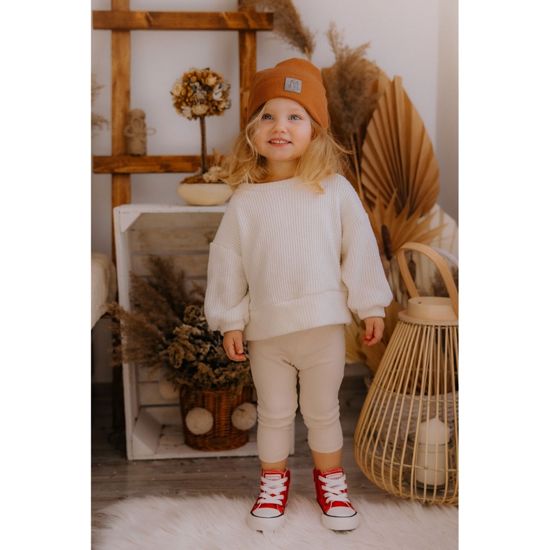 Dětské vysoké tenisky se zipem Big Star HH374086 červená červené 2