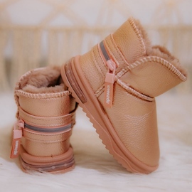 PA1 Dětské sněhule Pink Frosty růžový růžový 2