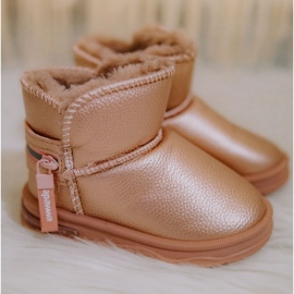 PA1 Dětské sněhule Pink Frosty růžový růžový 1