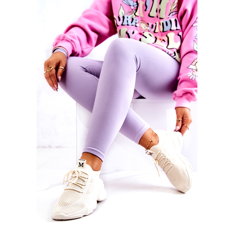 PS1 Sportovní obuv Tenisky Fabric Světle béžová Nolene béžový 3 PS1 Sportovní obuv Tenisky Fabric Světle béžová Nolene béžový 3