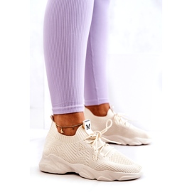 PS1 Sportovní obuv Tenisky Fabric Světle béžová Nolene béžový 4 PS1 Sportovní obuv Tenisky Fabric Světle béžová Nolene béžový 4