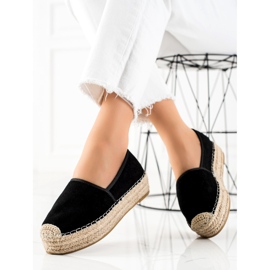 Bestelle Černé espadrilky na platformě černý 1