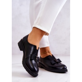 S.Barski Dámské šortky navlékají s černou ozdobou Janelle černá 2