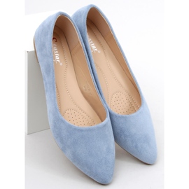 Dámské baleríny Charita Blue modrý 1
