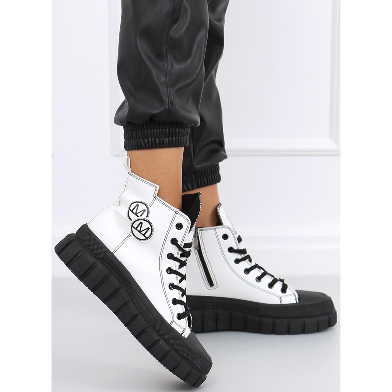 Tenisky Ayse WHITE / BLACK bílý 1 Tenisky Ayse WHITE / BLACK bílý 1