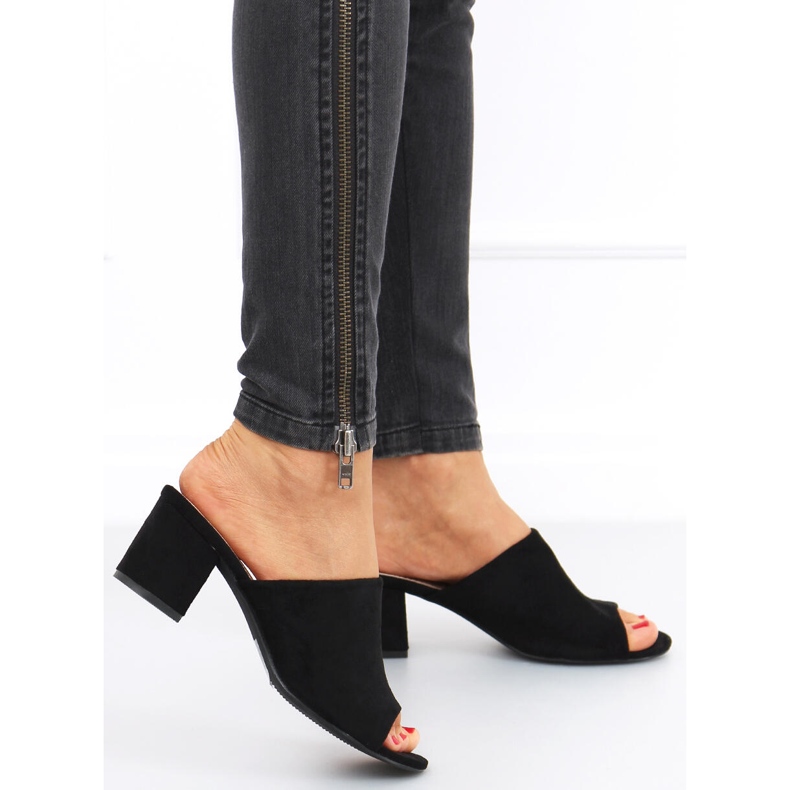 Sandály na vysokém podpatku Alessia Black černá 1