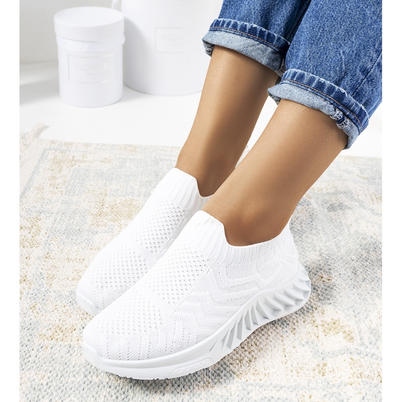 Bílé tenisky Alexandrin bílý 1