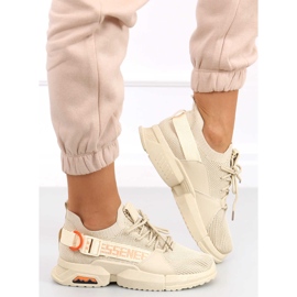 Ponožky Hiral Beige béžový 1