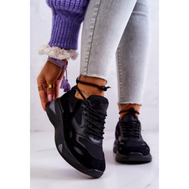 Vinceza Dámská sportovní obuv Sneakers Black Spencer černý 1