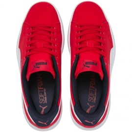 Boty Puma Smash v2 Buck High Risk 365182 07 červený 1