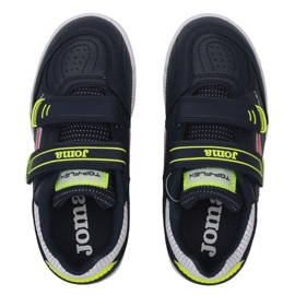 Kopačky Joma Top Flex 2203 Jr TPJS2203INV námořnická modrá blues a námořnická modř 3