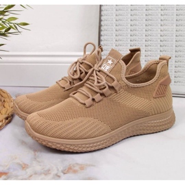 Sportovní obuv Novinky EVENTO 21TX02-3634 Dk.béžová béžový 1