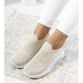 Béžové sportovní tenisky Alexandrin béžový 1 Béžové sportovní tenisky Alexandrin béžový 1