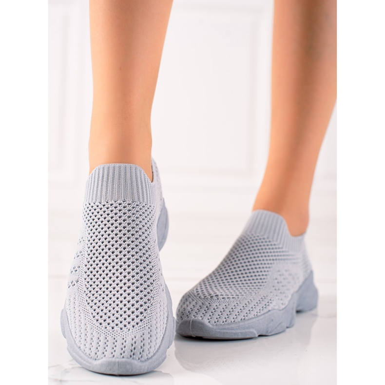 Sweet Shoes Nazouvací sportovní tenisky šedá 1