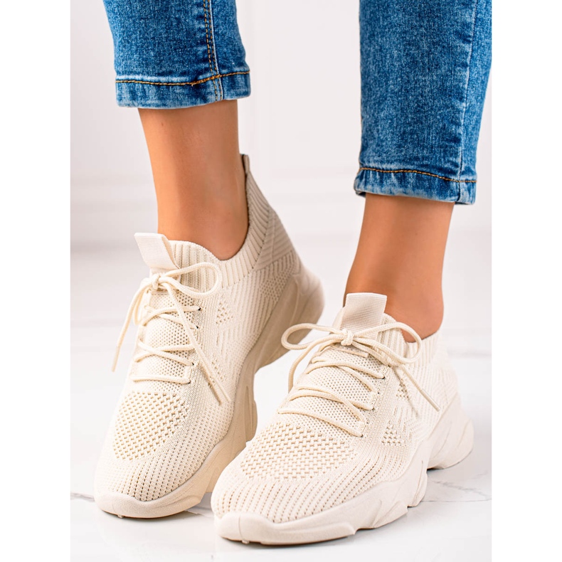 Sweet Shoes Béžové sportovní boty béžový 2