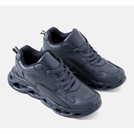 Cedric tmavě modré pánské tenisky námořnická modrá šedá 1