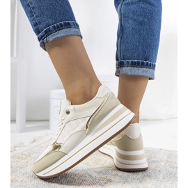 Béžové tenisky Farnese béžový 2 Béžové tenisky Farnese béžový 2