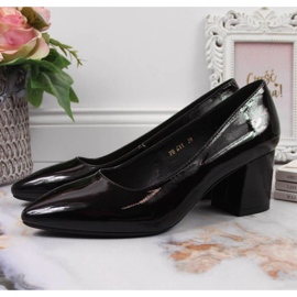 Lodičky na postu Serio Leone W SK358C černé černý 2