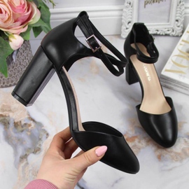 Sandály na postu Sergio Leone W SK364B černé černý 1