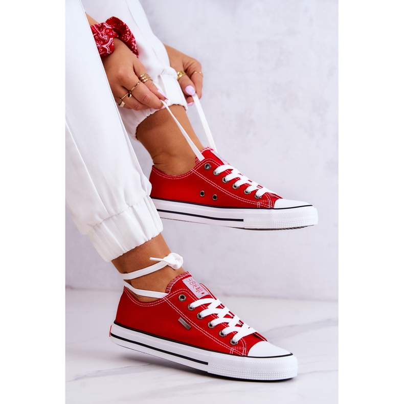 Dámské klasické tenisky Cross Jeans JJ2R4010C červené červený 1