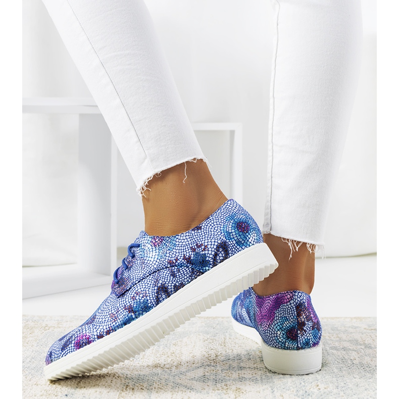 Dámské modré boty značky Barrow modrý 1