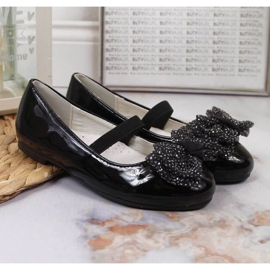 Černé baleríny S. Bararski Jr. OLI154A černý 2